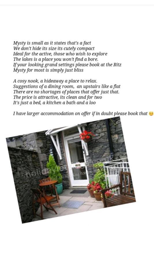 'Mysty' Studio Style Winter Deal On 3 Nights Or More Nov To Mar Windermere Kültér fotó
